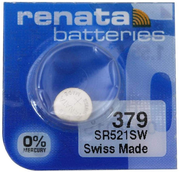 Renata 379 / SR521SW Battery $5.00 (1 piece)
