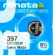 Renata 397 / SR726SW Battery $5.00 (1 piece)