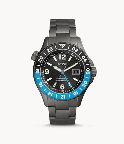 FOSSIL Limited Edition Titanium FB-GMT Dual Time LE1100