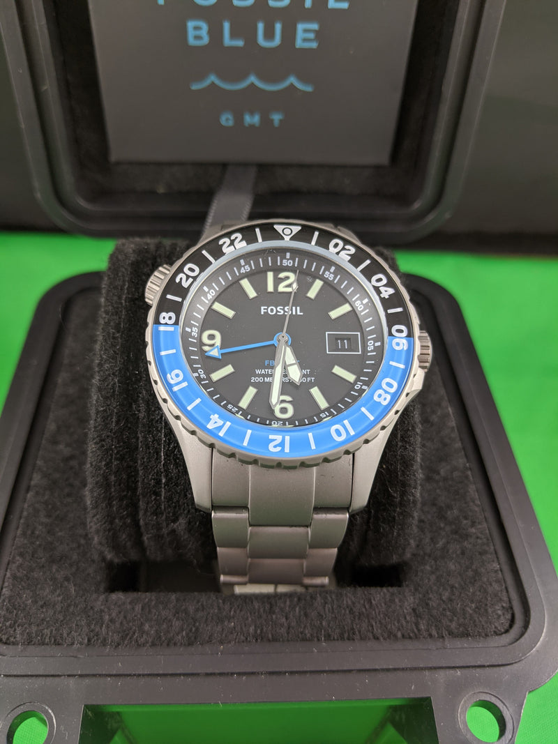 FOSSIL Limited Edition Titanium FB-GMT Dual Time LE1100